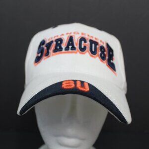 Syracuse Orangemen NCAA Top Of The World Adjustable Cap White